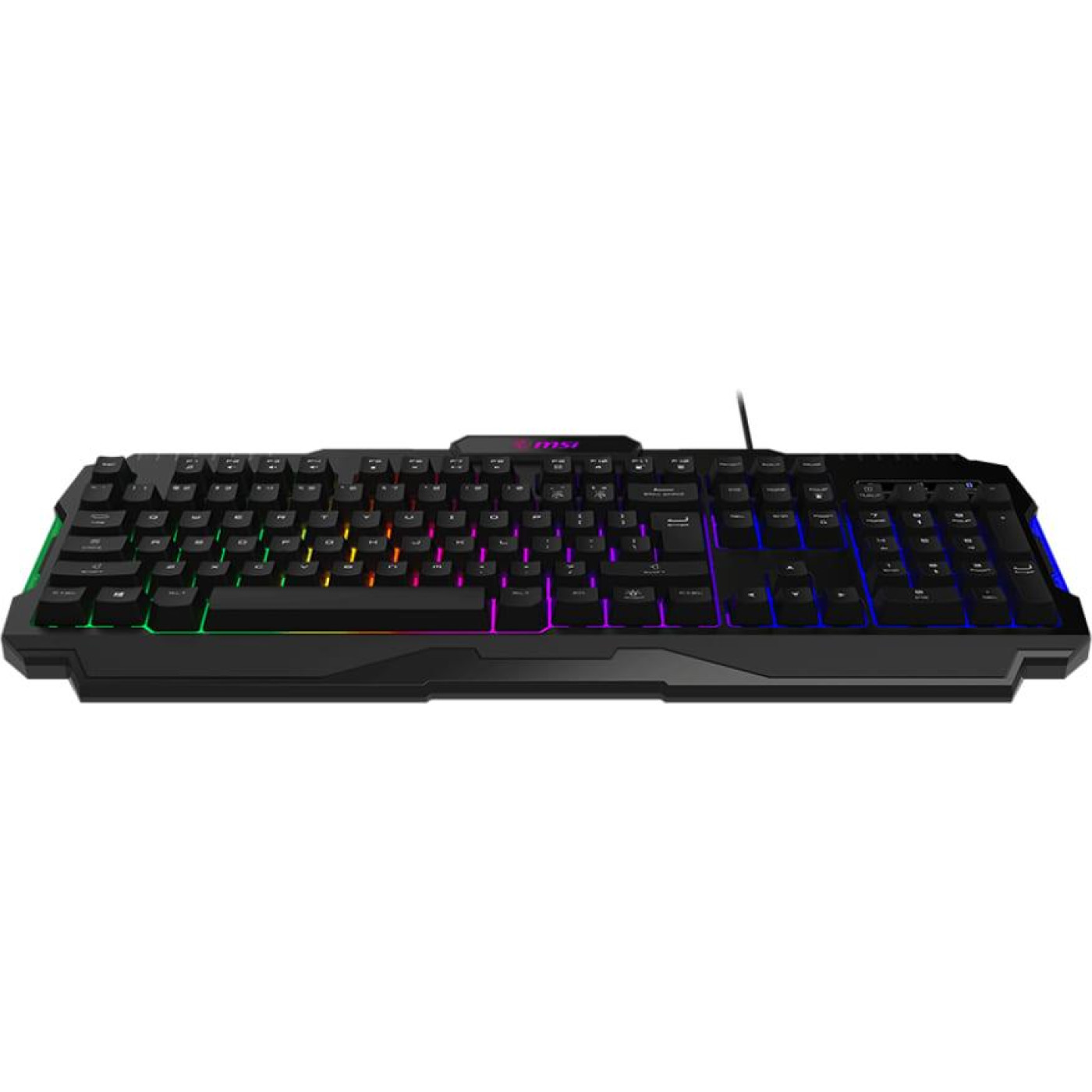 Клавіатура MSI FORGE GK100 Full Size EN/UA Black (S11-04UA221-HH9)