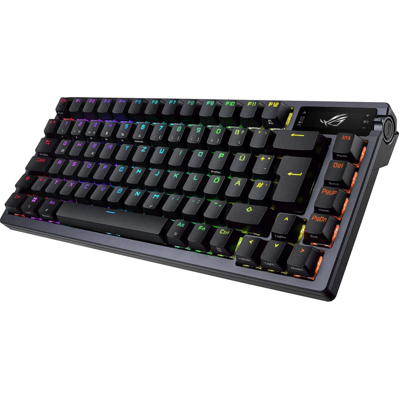 Клавіатура ASUS ROG Azoth Switch NX Red ENG RGB Wireless Black (90MP0316-BKUA01)
