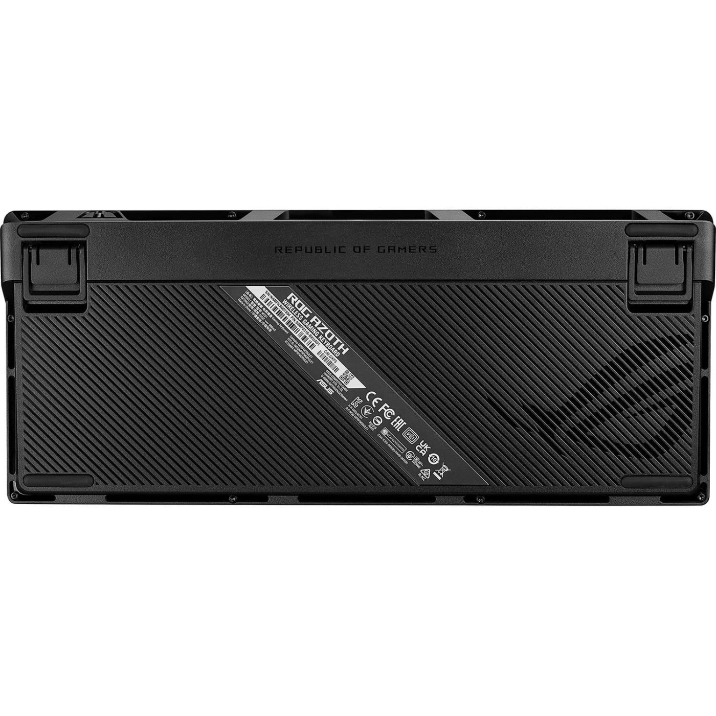 Клавіатура ASUS ROG Azoth Switch NX Red ENG RGB Wireless Black (90MP0316-BKUA01)