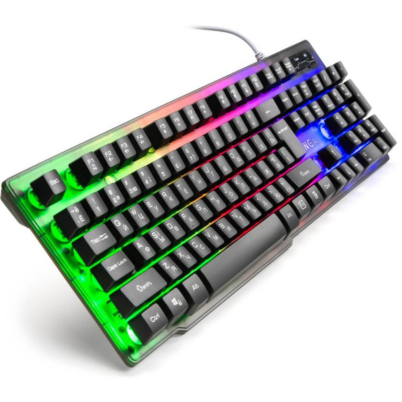 Клавіатура Vinga KB414 USB Black (KB414)