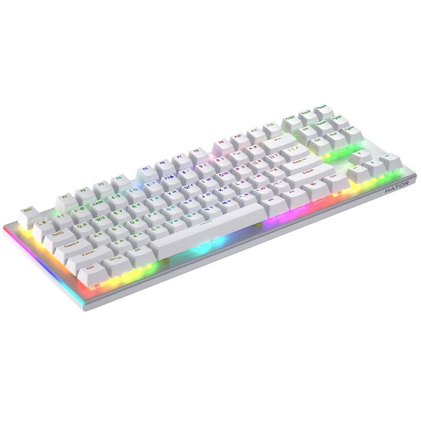 Клавіатура HATOR Gravity X TKL orange White (HTK551UA)