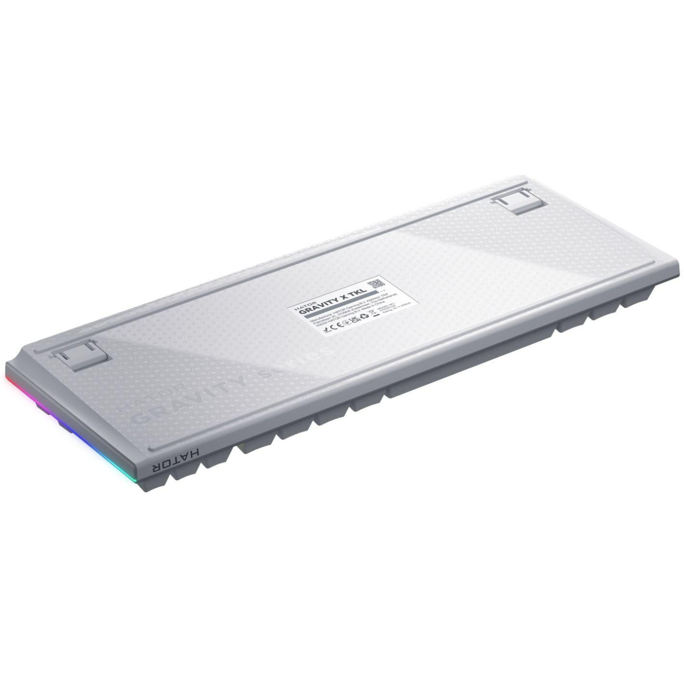 Клавіатура HATOR Gravity X TKL orange White (HTK551UA)