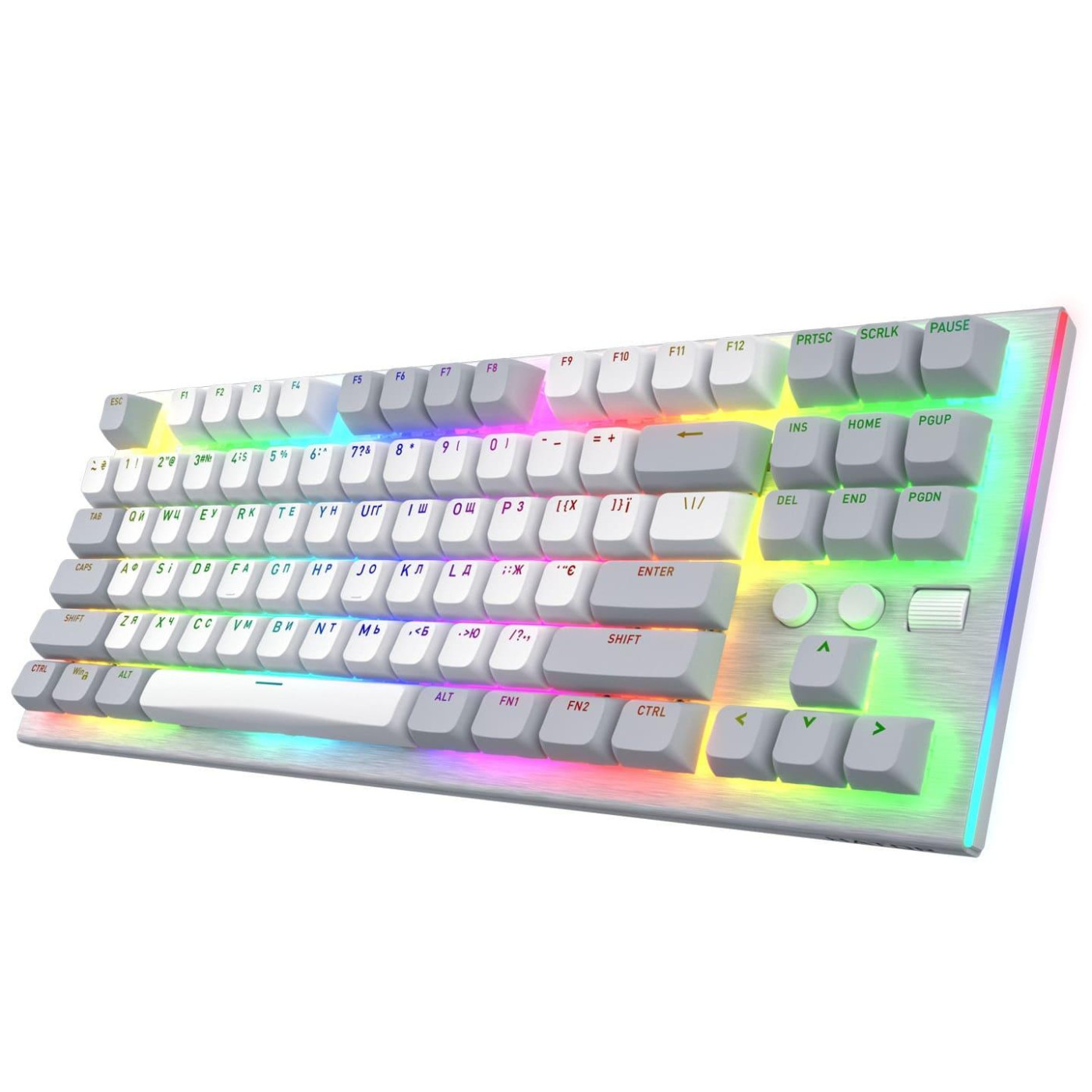 Клавіатура HATOR Gravity TKL orange White (HTK561UA)