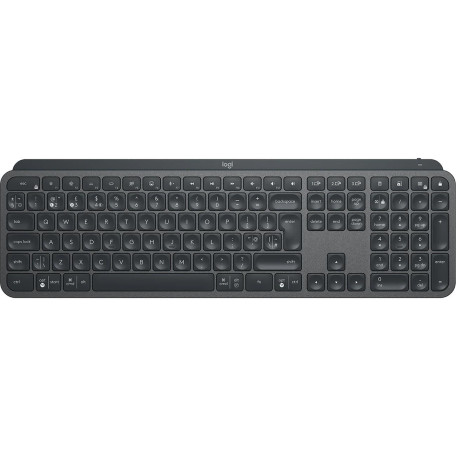 Клавіатура Logitech MX Keys Advanced For Business Wireless Illuminated Graphite (920-010251)