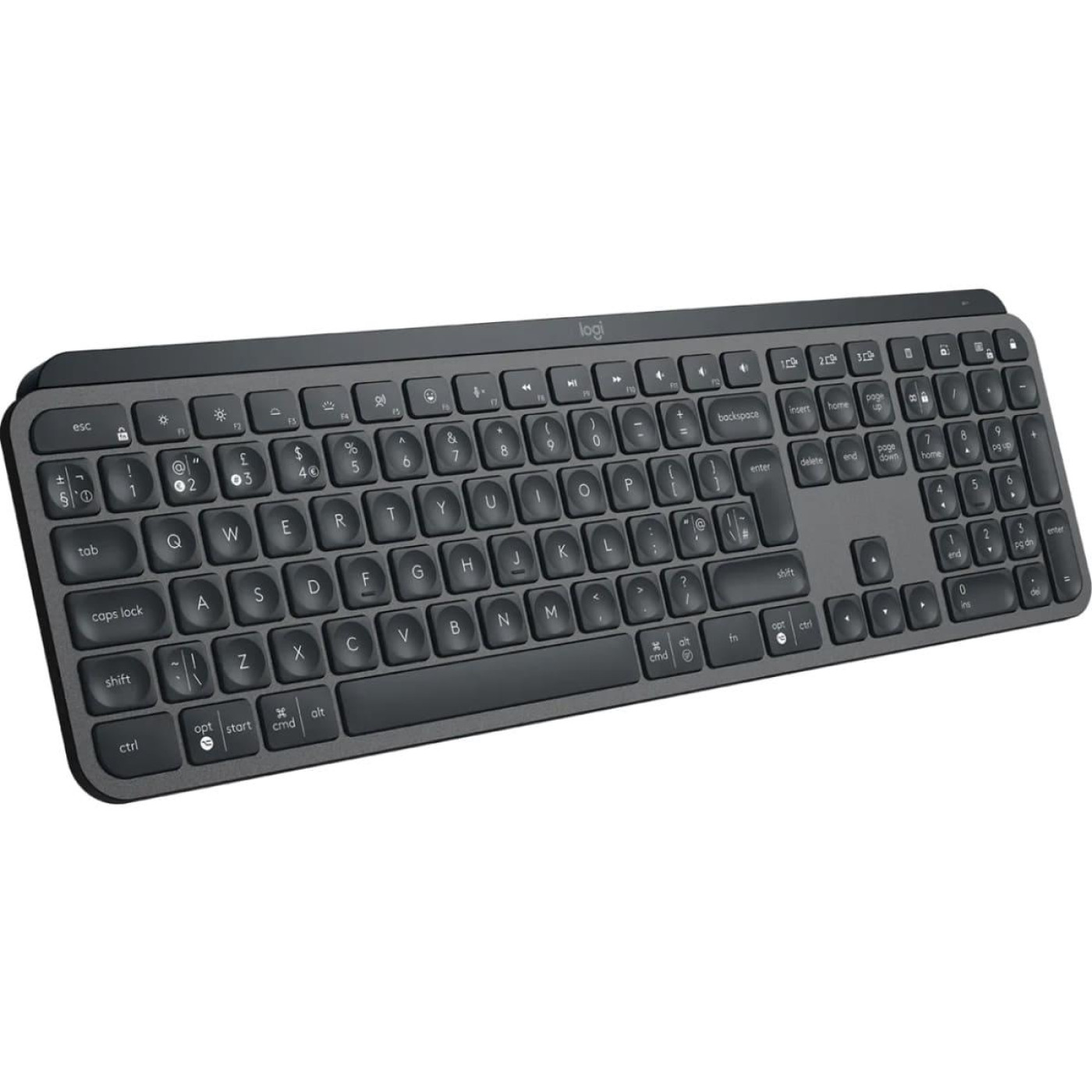Клавиатура Logitech MX Keys Advanced For Business Wireless Illuminated Graphite (920-010251)