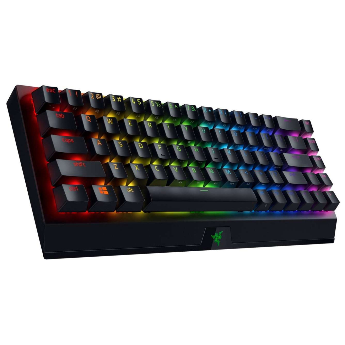 Клавіатура Razer BlackWidow V3 Mini Hyperspeed Yellow Wireless Black (RZ03-03890700-R3R1)