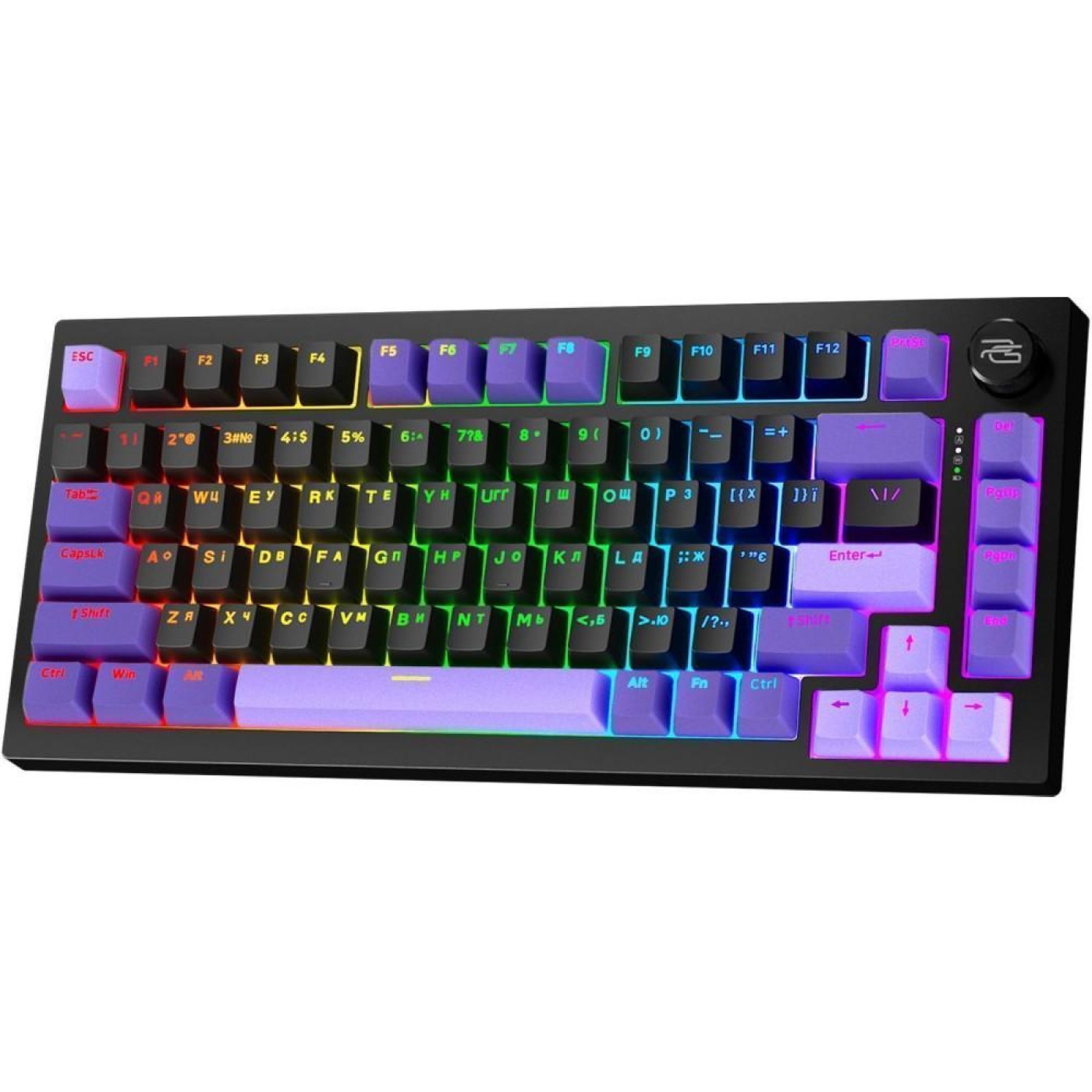 Клавиатура Proove Gaming Coupe (Ukraine Layout) Black Purple (WKCP00022416)