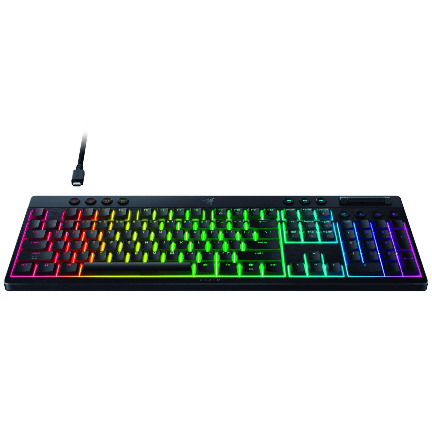 Клавіатура Razer BlackWidow V4 Low-Profile Orange switch (RZ03-05270800-R3M1)