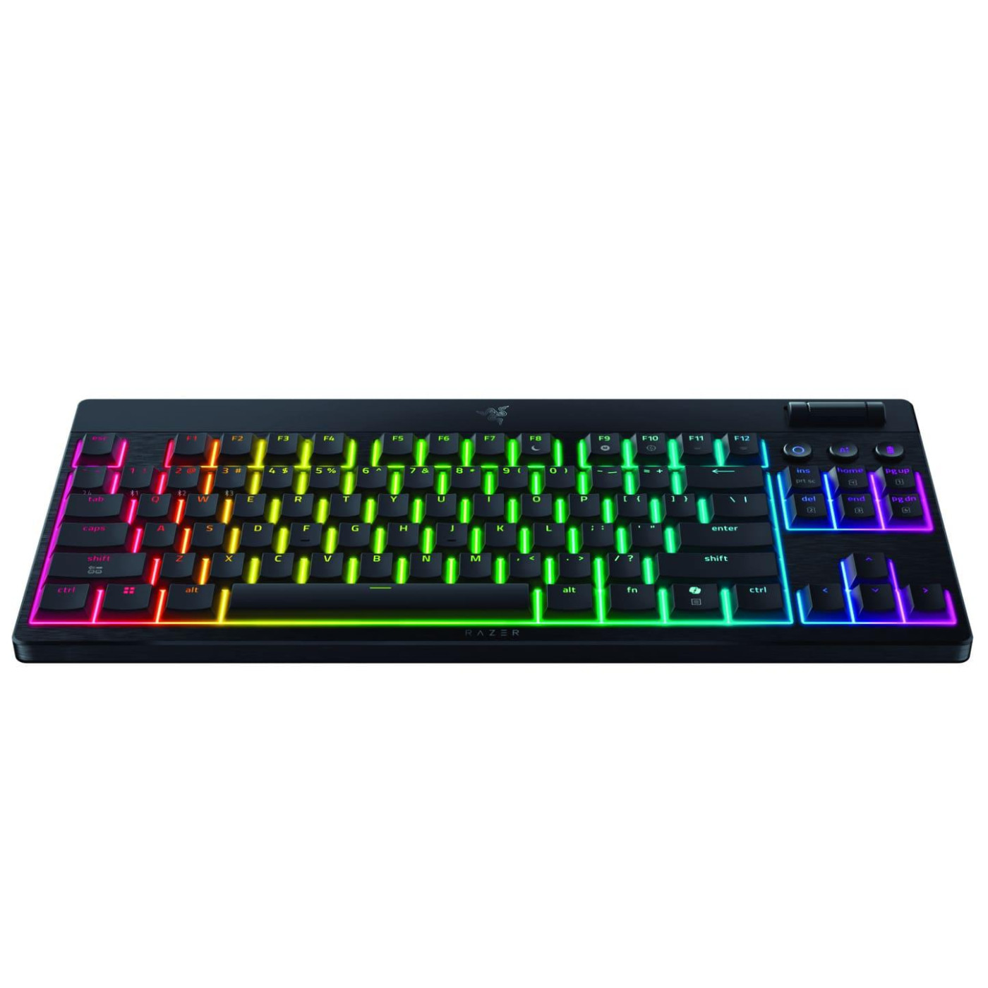 Клавіатура Razer BlackWidow V4 Low-Profile TKL Green switch (RZ03-05450500-R3M1)
