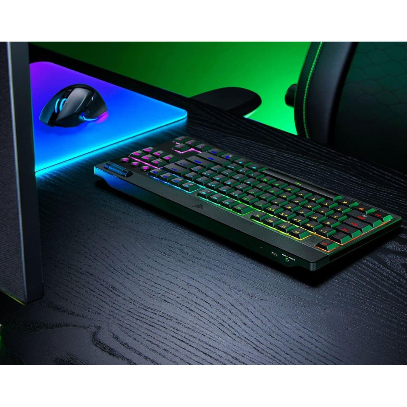 Клавіатура Razer BlackWidow V4 Low-Profile TKL Orange switch (RZ03-05450700-R3M1)