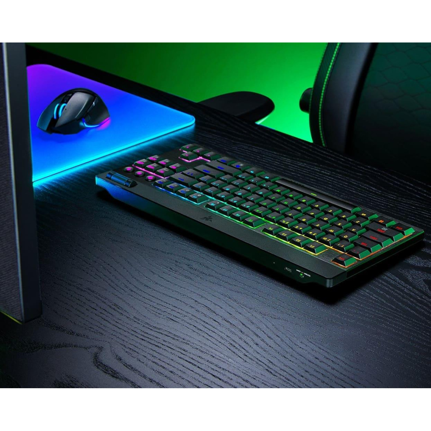 Клавіатура Razer BlackWidow V4 Low-Profile TKL Yellow switch (RZ03-05450100-R3M1)