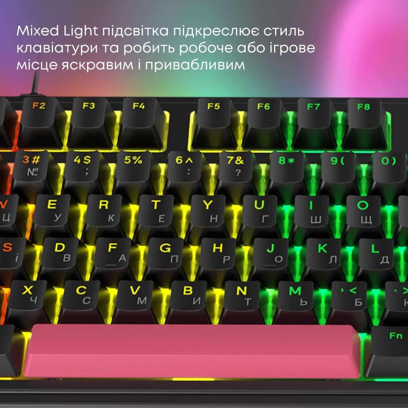 Клавиатура Ajazz AK980 Red switches Black Red (AK980-R-BR)
