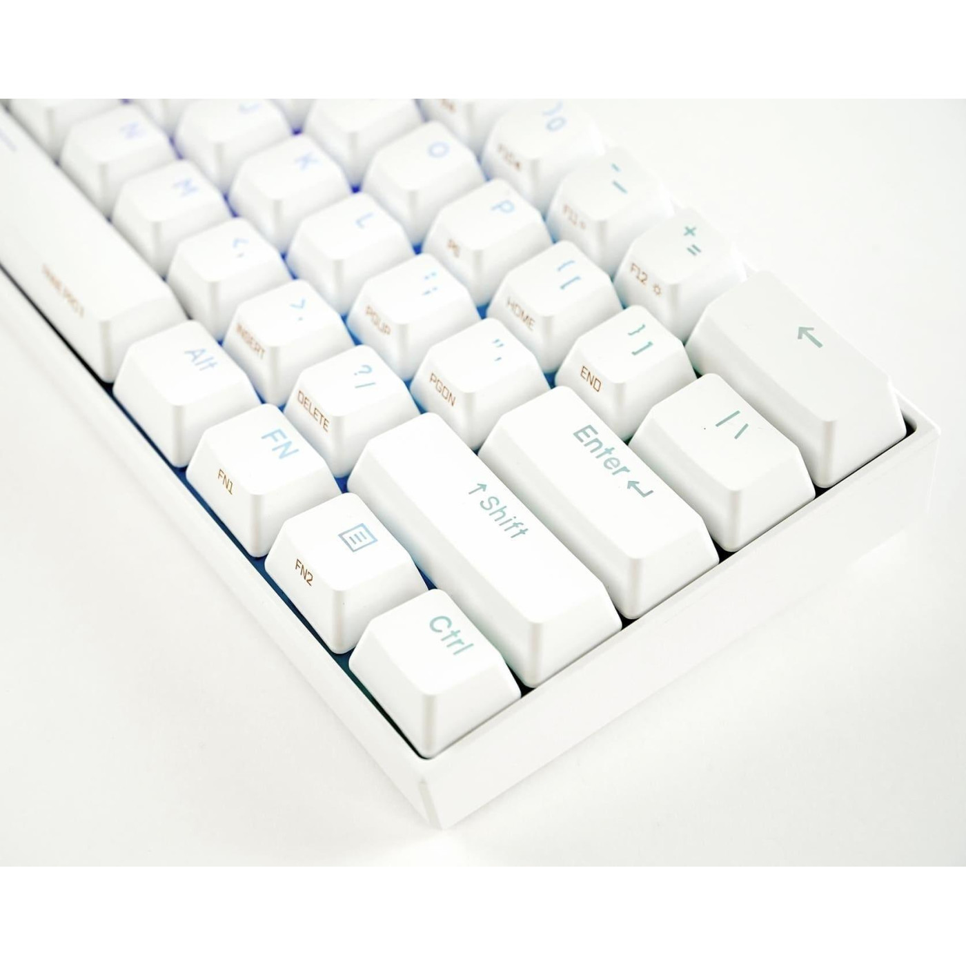 Клавиатура Obinslab ANNE PRO 2 60% RGB Gateron Pro Red Switch USB BT EN, билий (ANNE PRO 2) Б/у