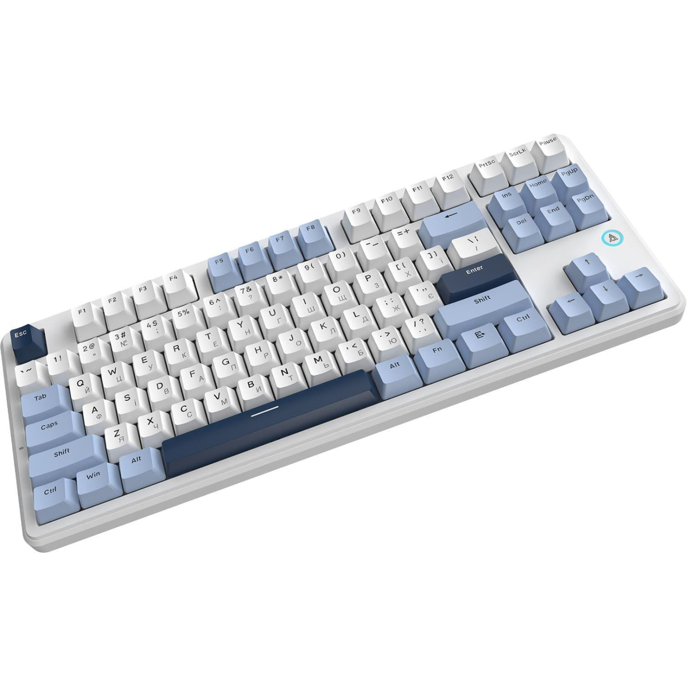Клавиатура Ajazz AK870 V2 Flying Fish switches Blue White Blue (AK870-V2-FF-BWB)