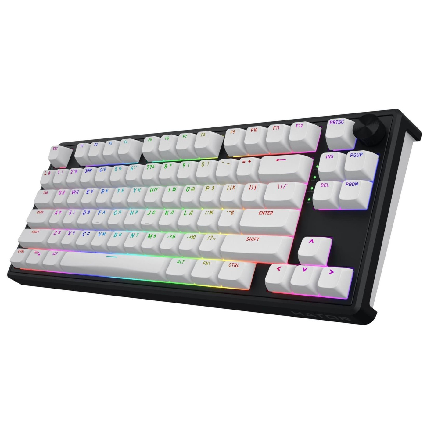 Клавиатура HATOR Skyfall 80 Wireless Black White (HTK3180UA)