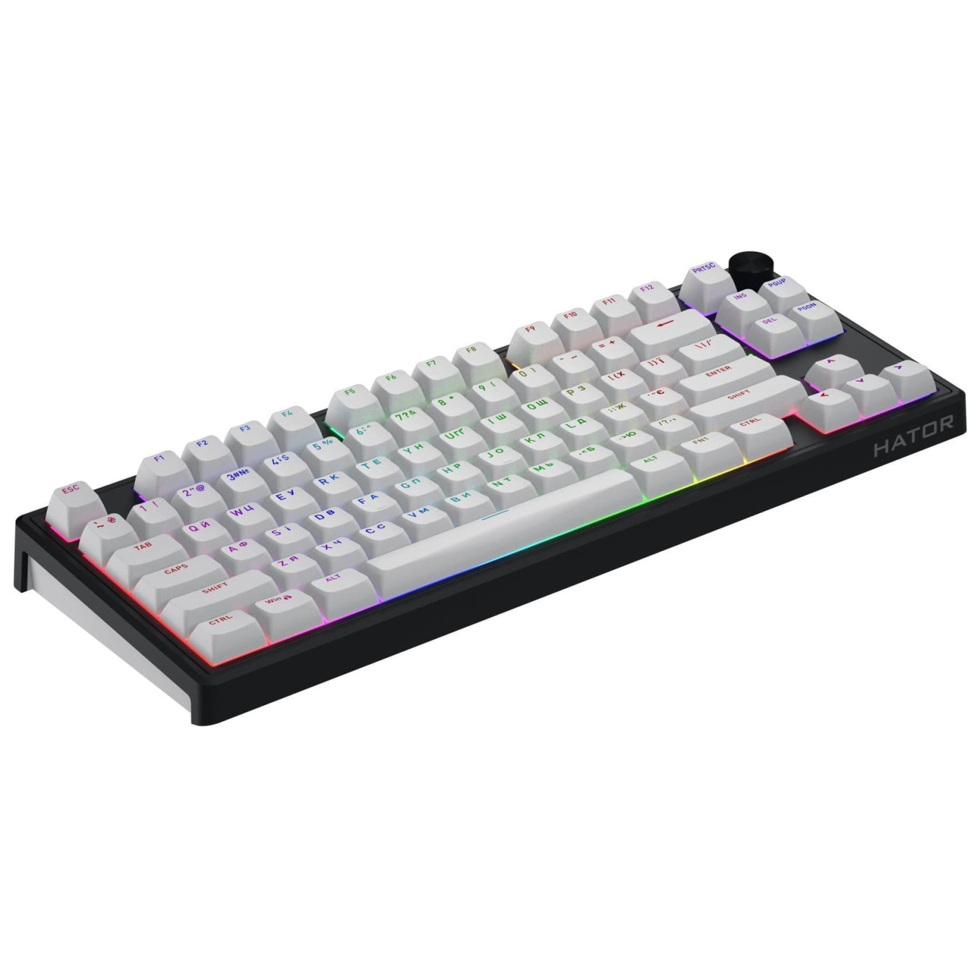 Клавиатура HATOR Skyfall 80 Wireless Black White (HTK3180UA)