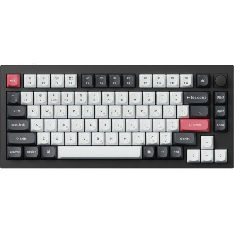 Клавіатура Keychron Q1 HE Magnetic Switch Black RGB (Q1H-M1-UA)