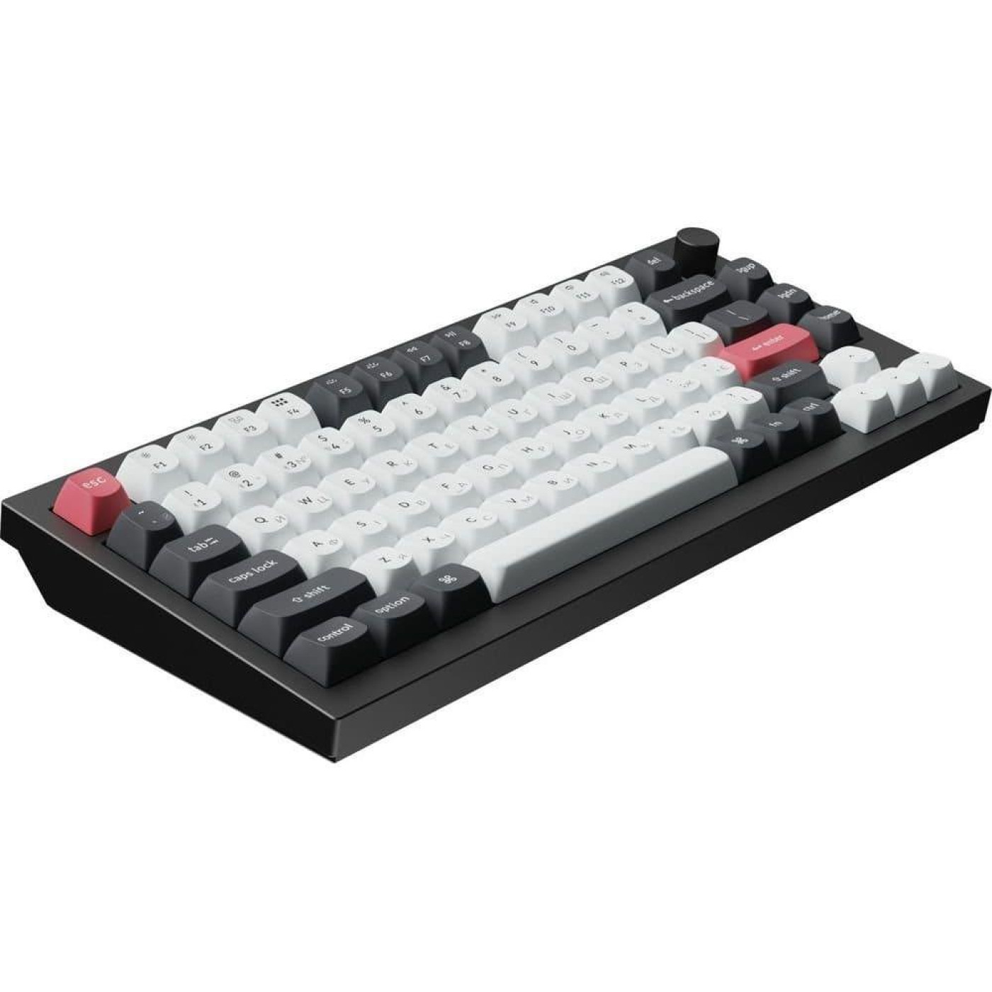 Клавіатура Keychron Q1 HE Magnetic Switch Black RGB (Q1H-M1-UA)