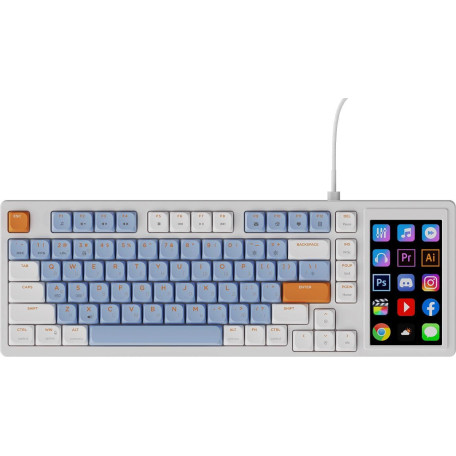Клавіатура Ajazz AKP815 Red Switch RGB with 4.95