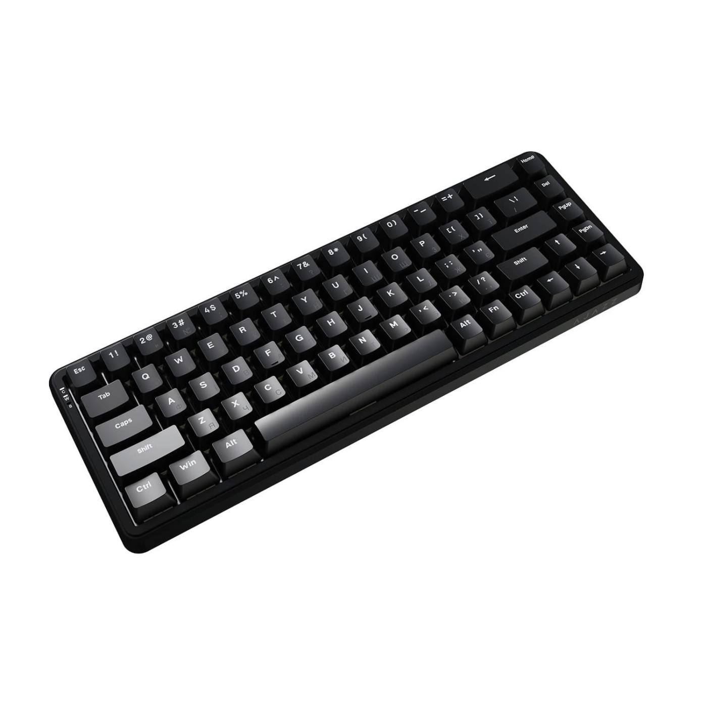 Клавіатура Ajazz AK680 MAX Magnetic Switch ABS Black Keycaps RGB Aluminum Positioning Pl (AK680-WM-B-A)