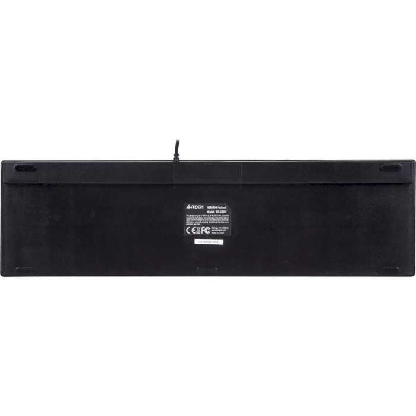 Клавиатура A4Tech KV-300H USB Grey/Black (KV-300H USB (Grey+Black))