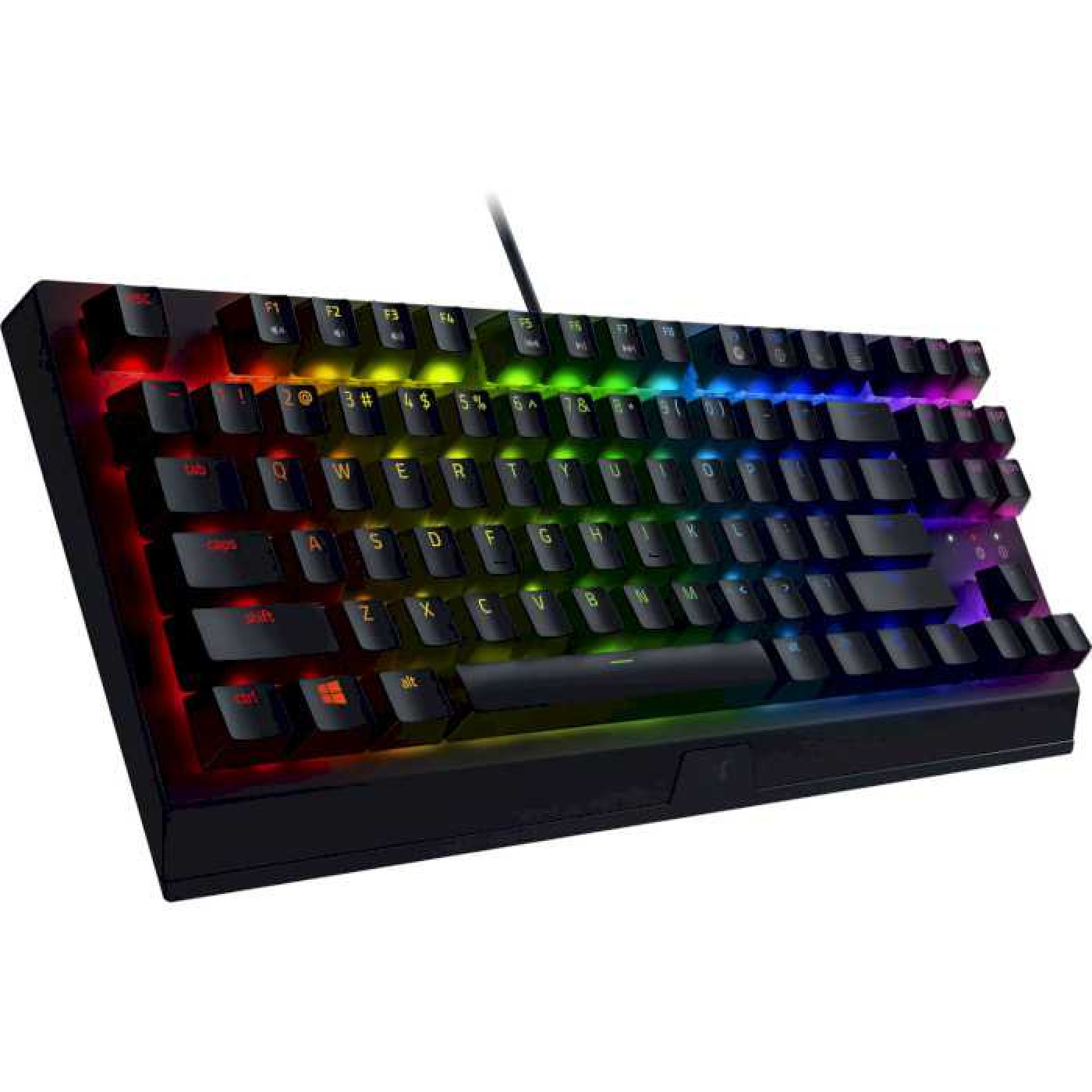Клавиатура Razer BlackWidow V3 TKL RGB Green USB Black (RZ03-03490700-R3R1) U1