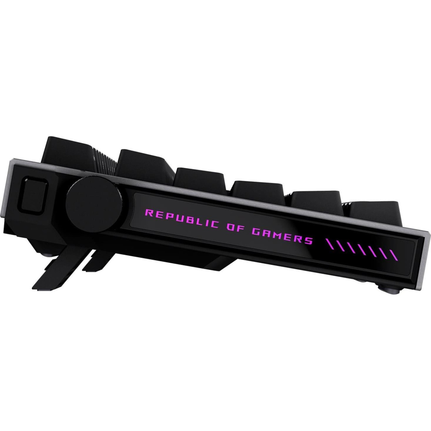 Клавіатура ASUS ROG Strix Morph 96 Wireless NX Snow V2 UKR Black (90MP04IF-BKMA03)
