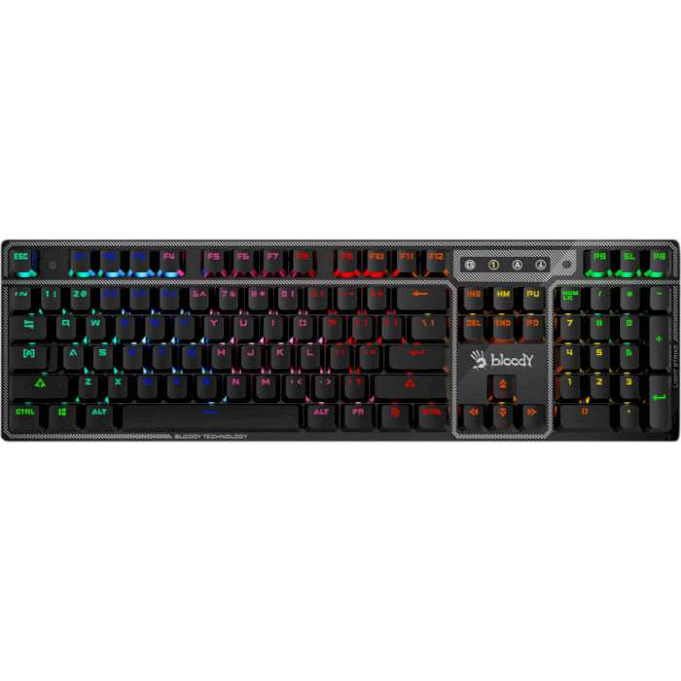 Клавіатура Bloody A4TECH B750N RGB USB Destiny (B750N (Destiny))