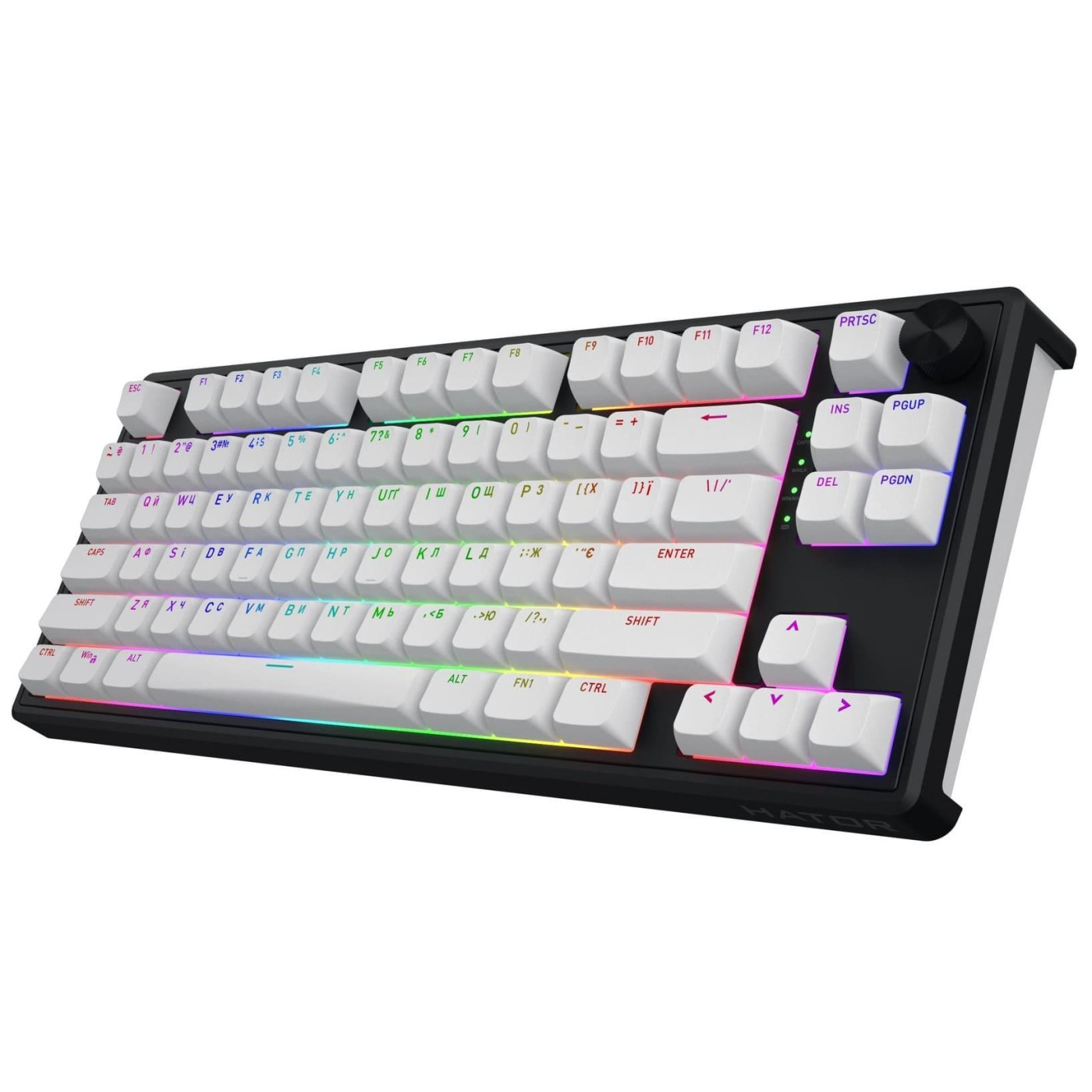 Клавиатура HATOR Skyfall 80 Wireless ENG Black White (HTK3180)