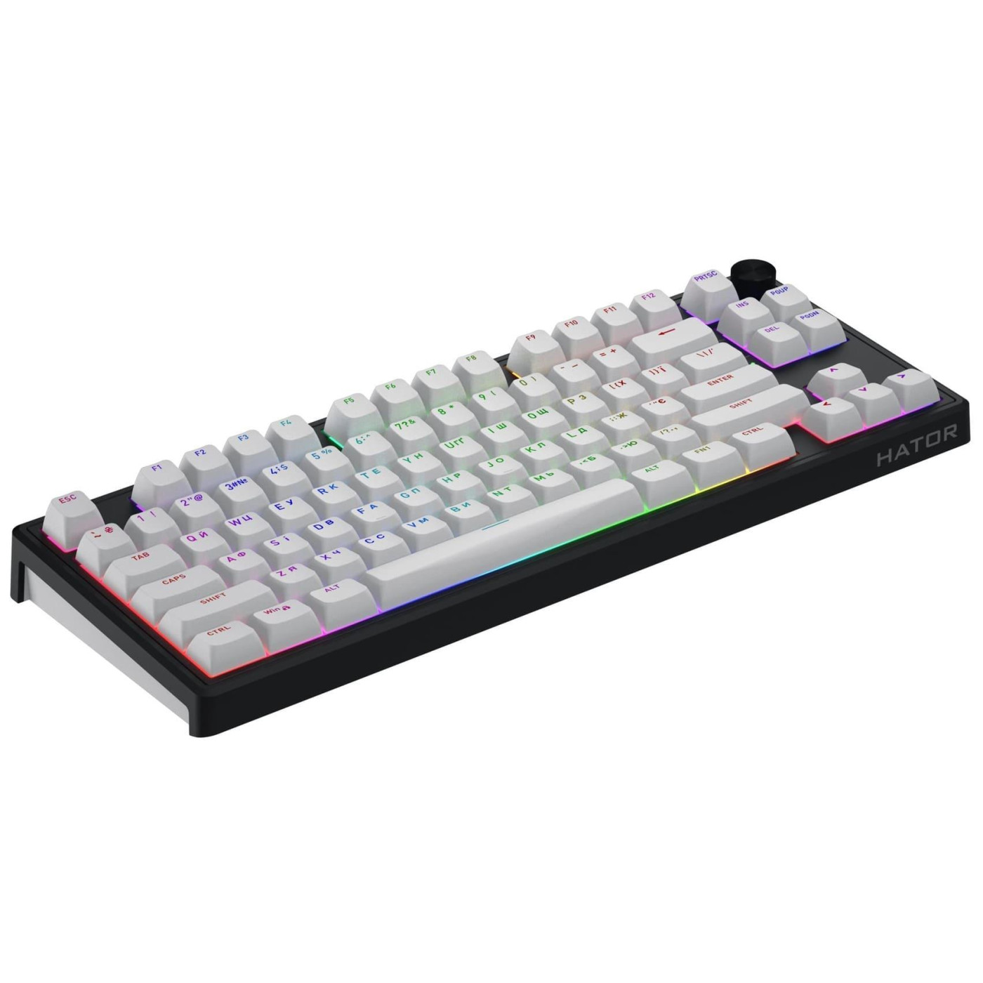 Клавиатура HATOR Skyfall 80 Wireless ENG Black White (HTK3180)