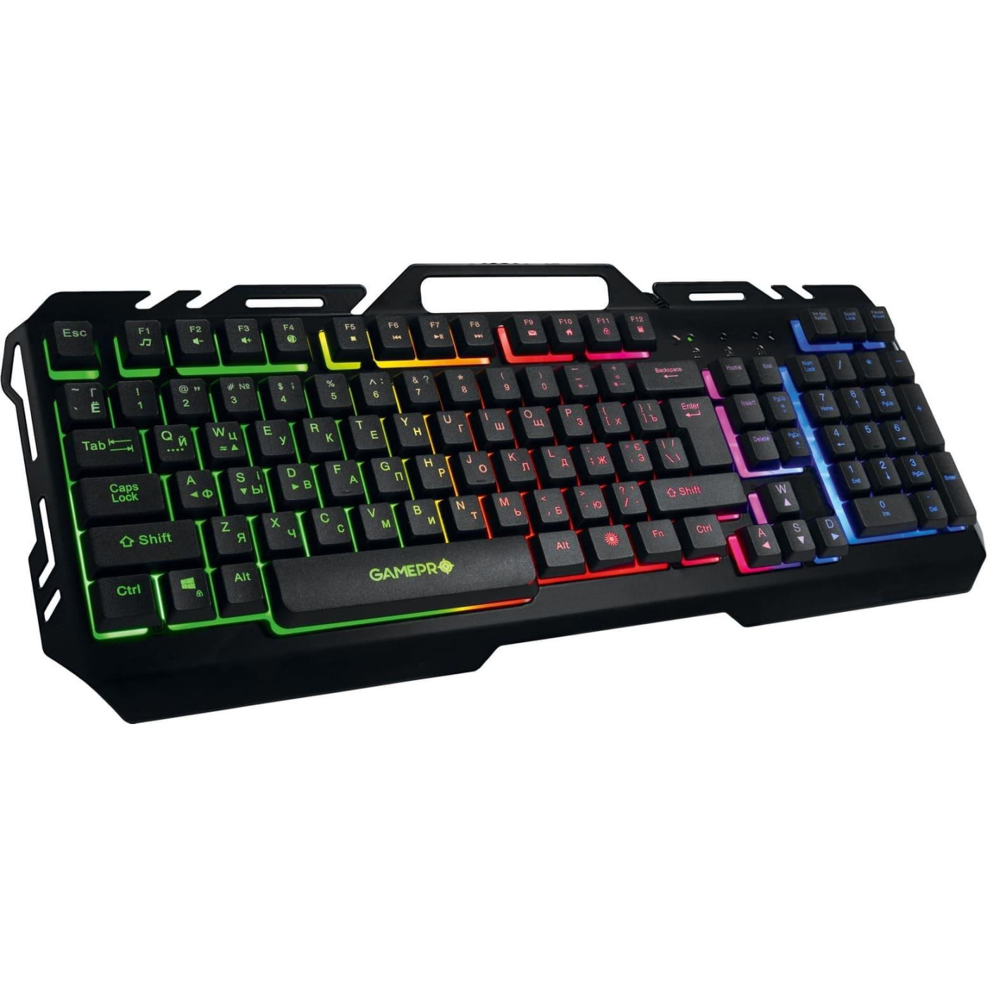 Клавиатура GamePro GK670 RGB USB Black (GK670)
