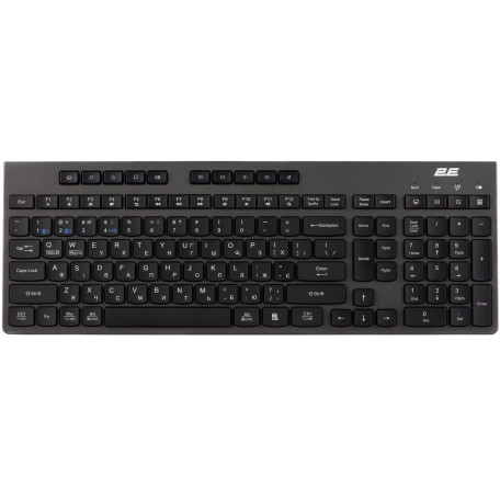 Клавіатура 2E KS280 Wireless EN/UK Silent (2E-KS280WBGR_UA)