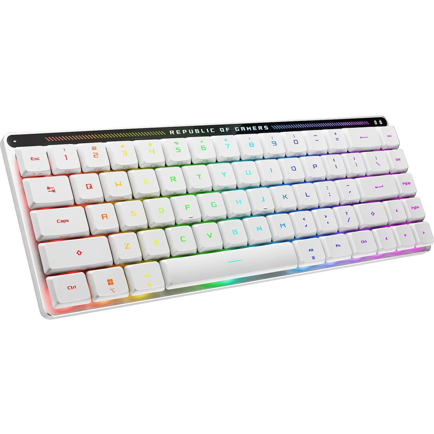 Клавіатура ASUS ROG Falchion RX Red Low Profile White (90MP03EC-BKMA10)