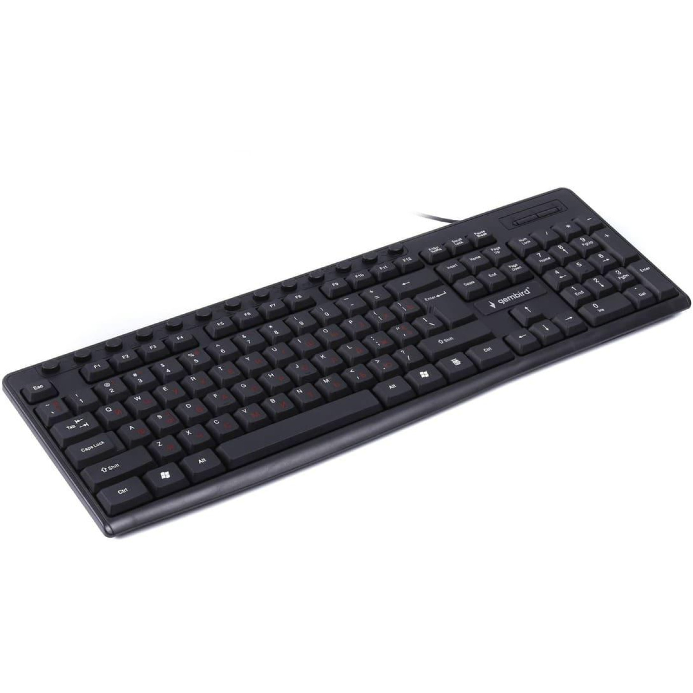Клавіатура Gembird KB-UM-107-UA USB Black (KB-UM-107-UA)