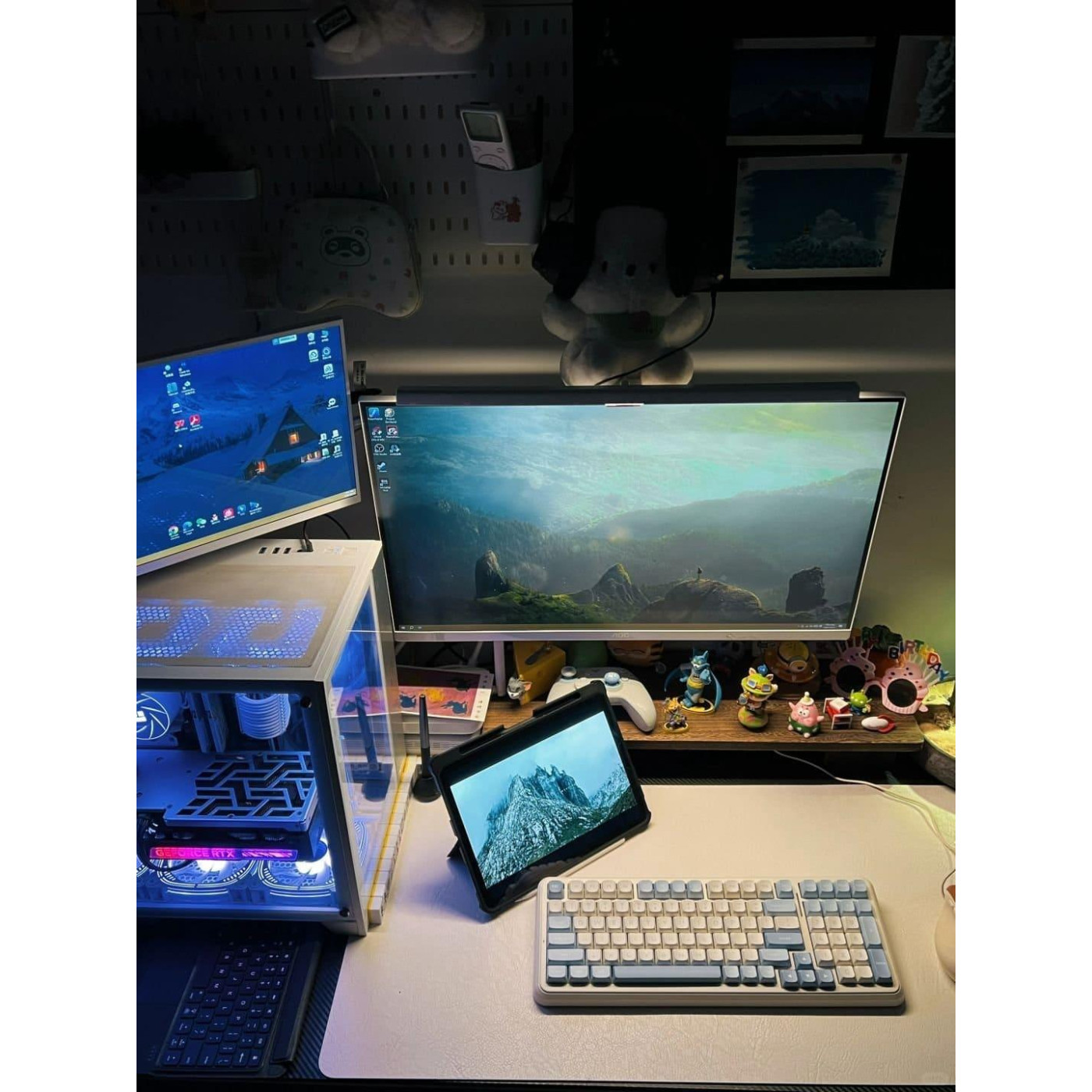 Клавиатура MCHOSE K99 V2 RGB Mechanical Icy Creamsicle Switch Wireless (MC-K99V2-4) Sky Blue (G-000003615)