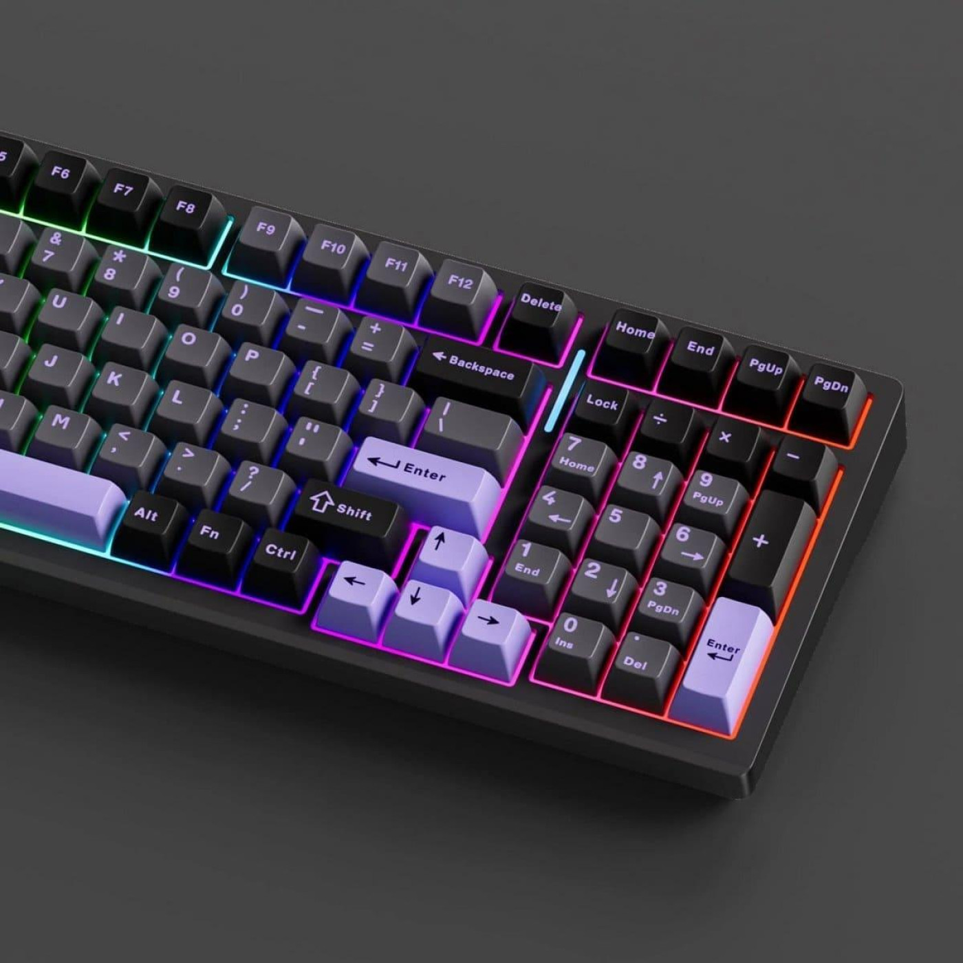 Клавиатура MCHOSE G98 Pro RGB Mechanical Flame Orange Switch Wireless (MC-G98S-5) Black (G-000003843)