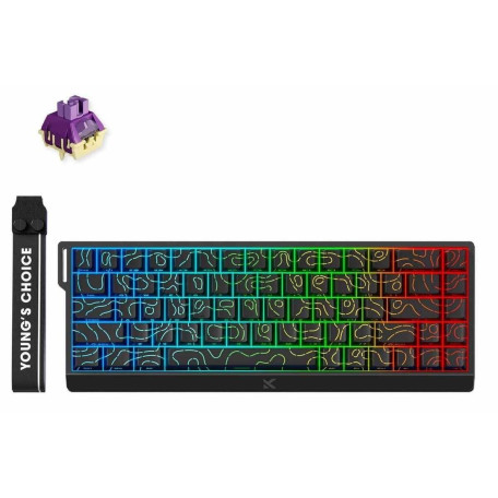 Клавіатура MCHOSE Ace 68 RGB TTC Dragon Lord Magetic Switch (MC-ACE68-33) Black Topographic (G-000003844)