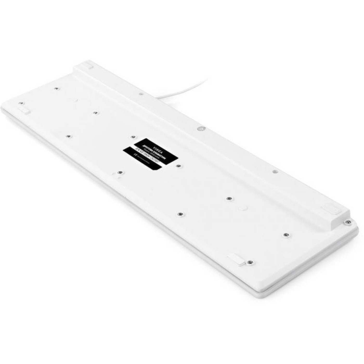Клавіатура Vinga KB410 White (KB410 White)
