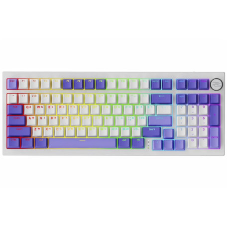 Клавіатура Proove Gaming Slicker Pro (Ukraine Layout) White Purple (WKSLP0022417)