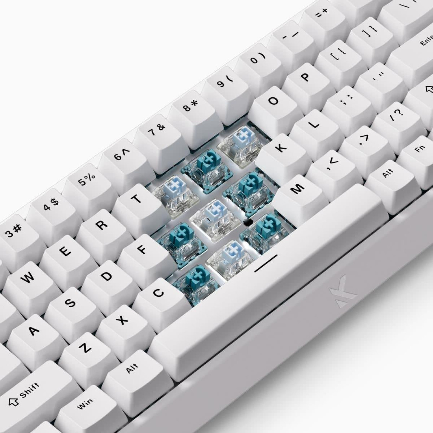 Клавиатура MCHOSE Ace 68 RGB TTC Dragon Lord Magetic Switch (MC-ACE68-32) White Topographic (G-000003845)