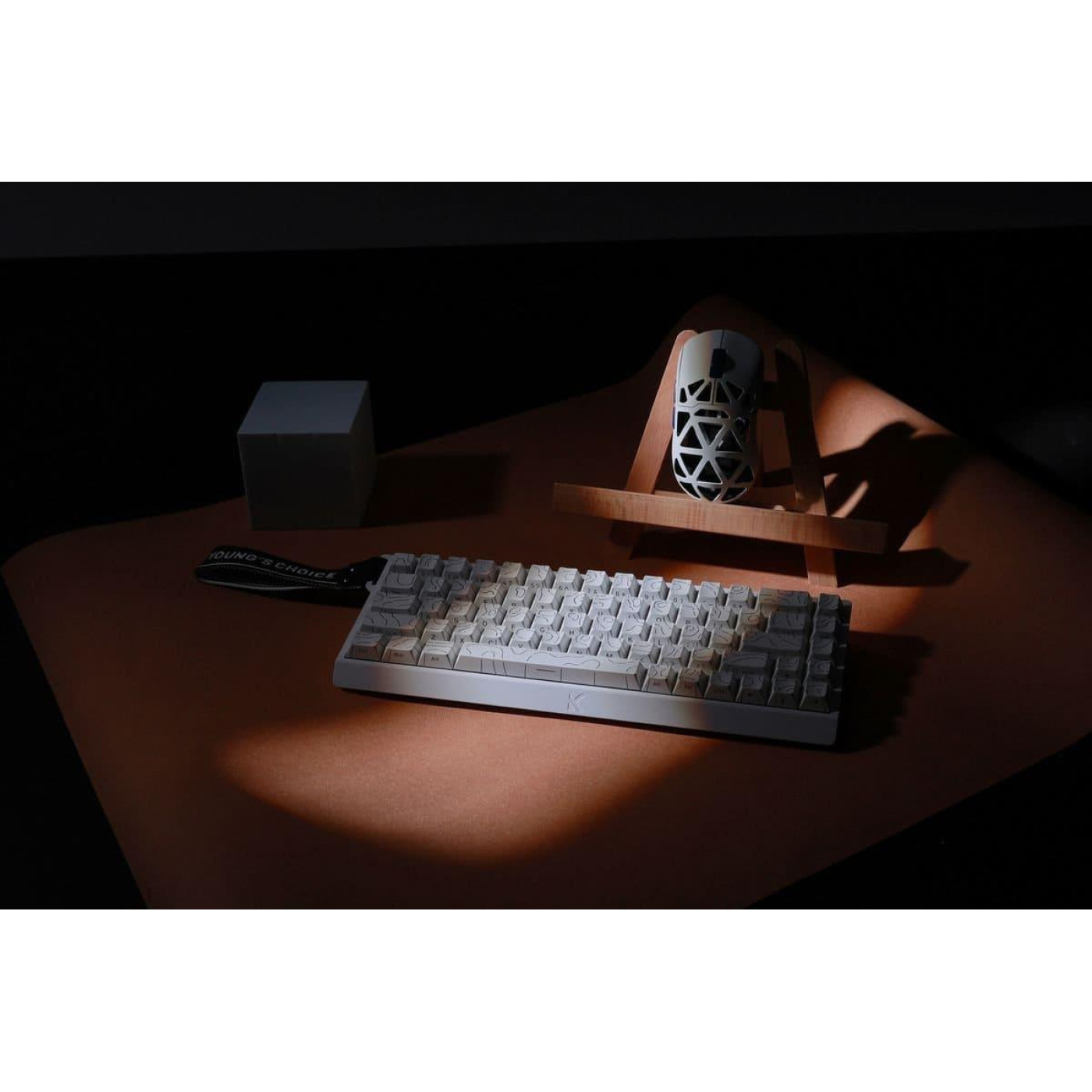 Клавиатура MCHOSE Ace 68 RGB TTC Dragon Lord Magetic Switch (MC-ACE68-32) White Topographic (G-000003845)