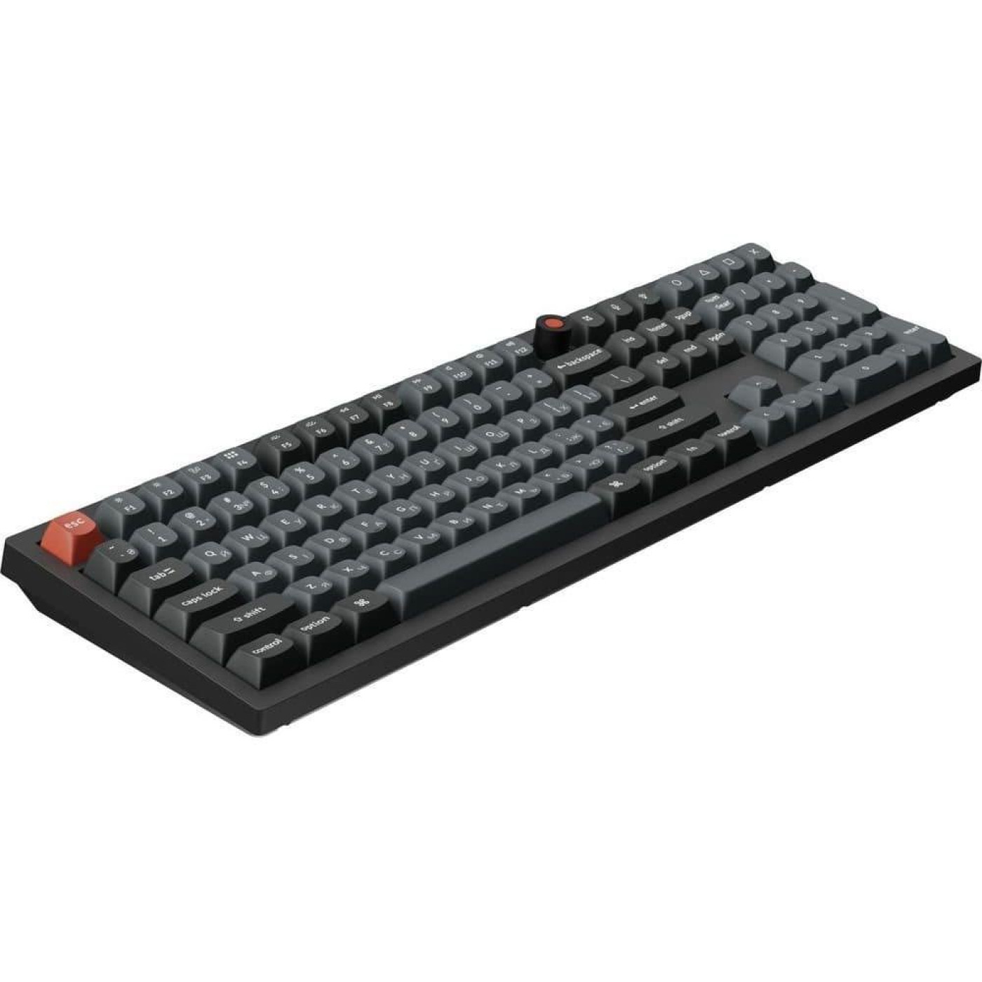 Клавіатура Keychron V6 8K Super Red Switch Black RGB (V6W-D1-UA)