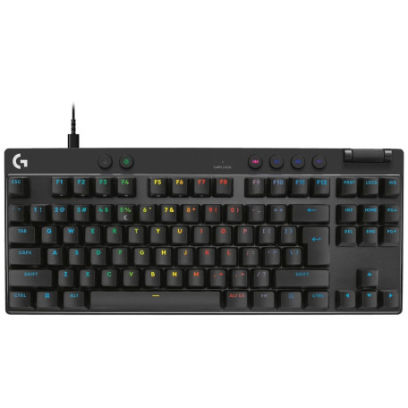 Клавіатура Logitech G PRO X TKL RAPID Gaming (L920-013233) Black (920-013233)