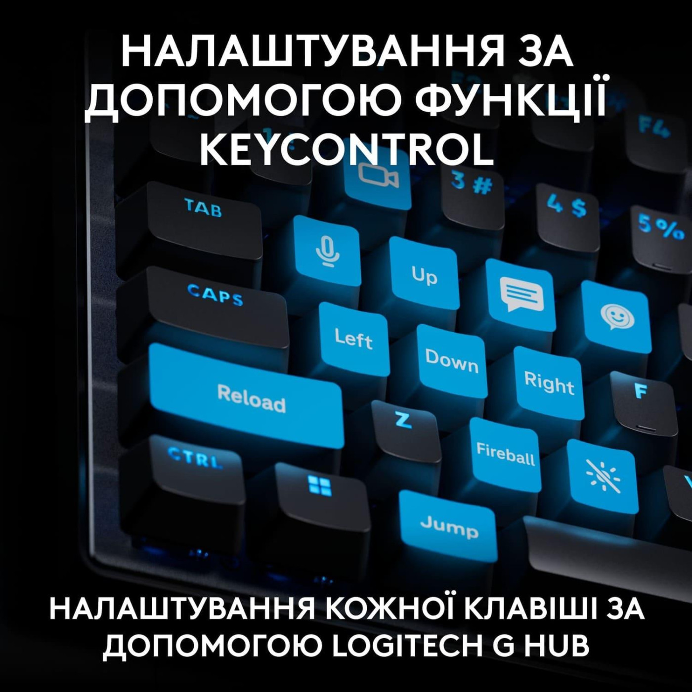 Клавиатура Logitech G PRO X TKL RAPID Gaming (L920-013233) Black (920-013233)