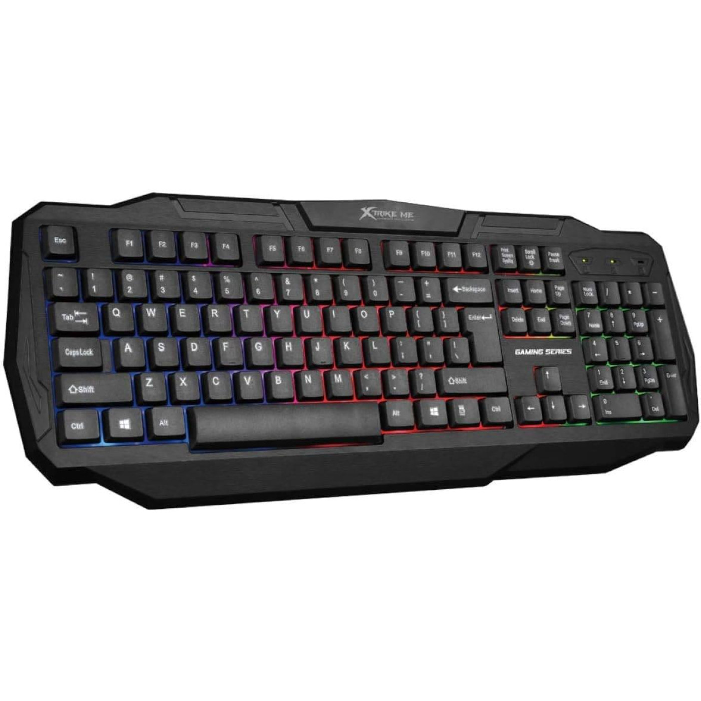 Клавиатура Xtrike Me KB-302 USB RGB Black (6932391917527)