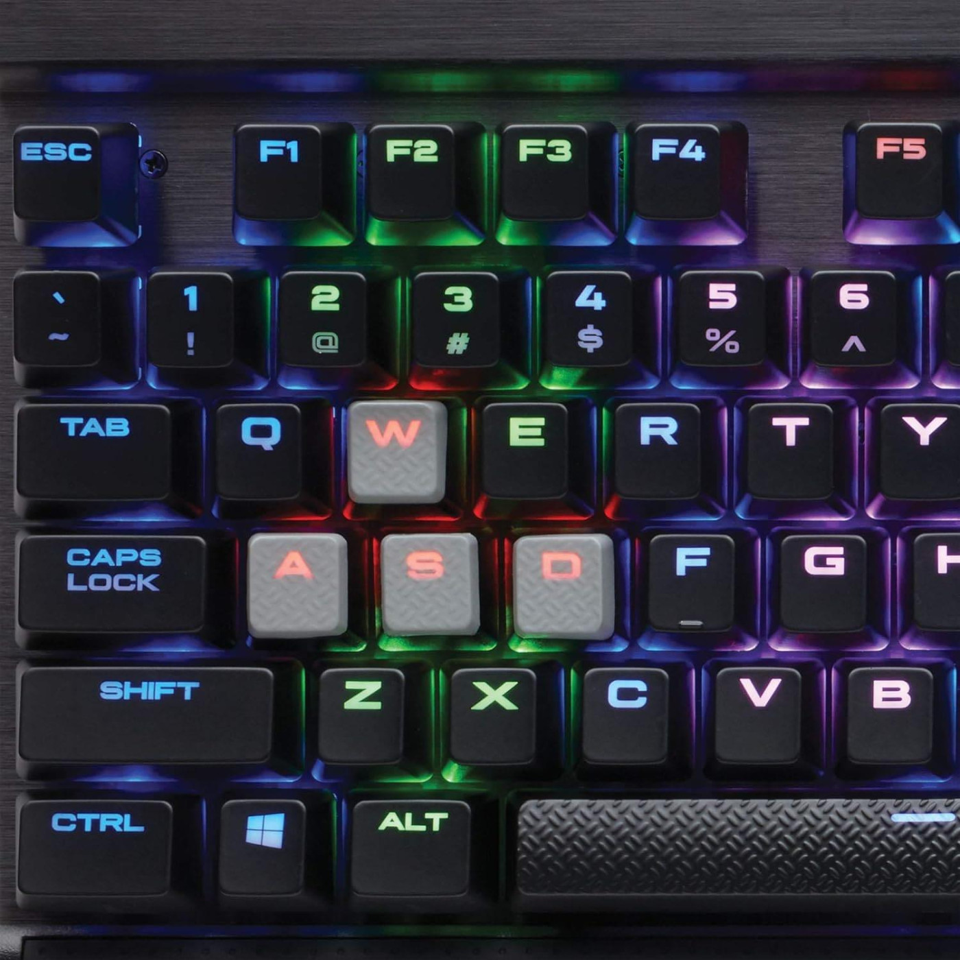 Клавіатура Corsair K65 RGB Rapidfire Mechanical Gaming Cherry MX Speed RGB USB ENG Black (CH-9110014-ES) Б/в,U2