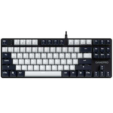 Клавіатура GamePro Genesis Metallic 87% Red switches (MK110B)