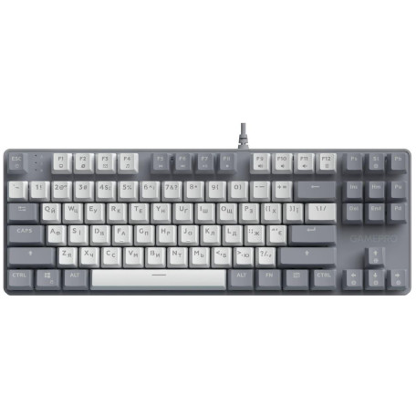 Клавіатура GamePro Genesis Metallic 87% Red switches (MK110G)