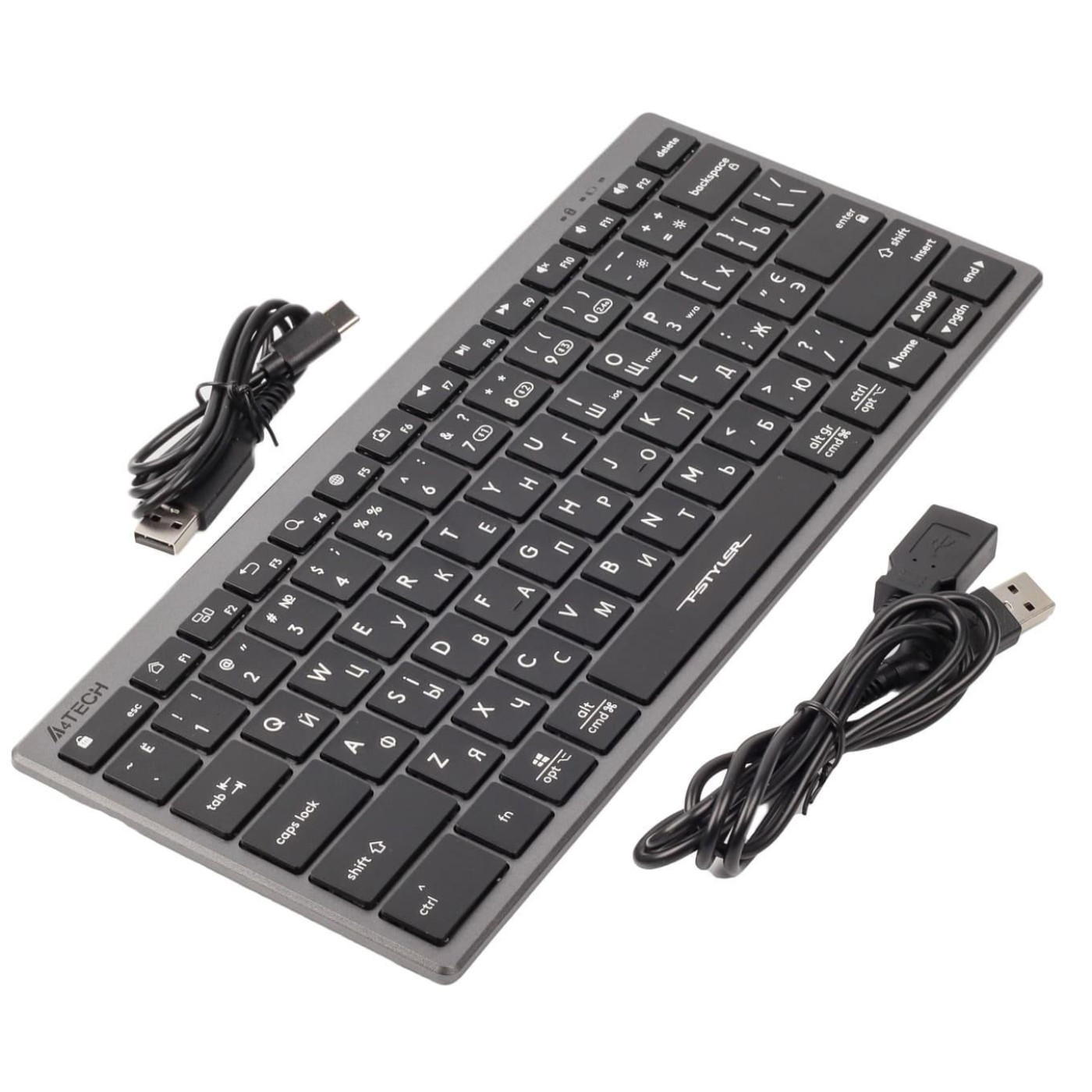 Клавиатура A4Tech Fstyler FBX51C Wireless Grey (FBX51C (Grey))