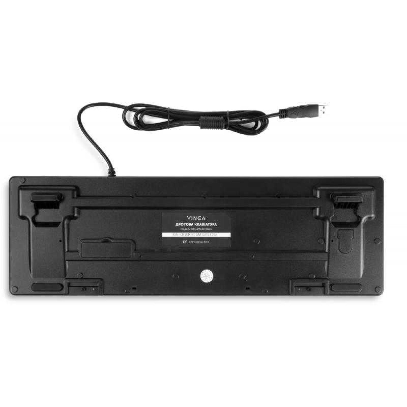 Клавіатура Vinga KBGSM120 Black (KBGSM120 Black)